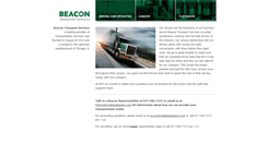 Desktop Screenshot of beacontransportservices.com